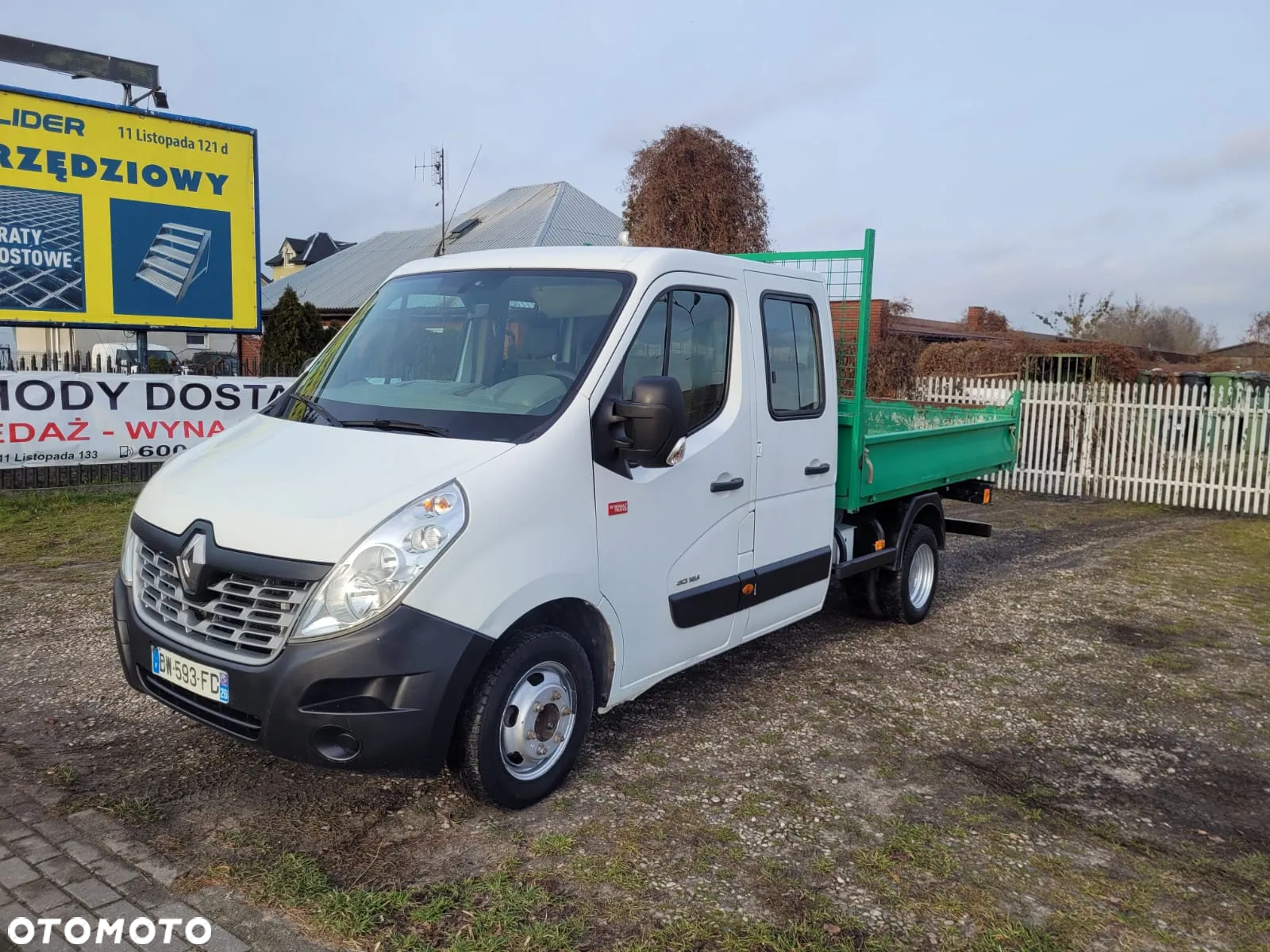 Renault MASTER 2015 ROK WYWROTKA 6 OSOBOWY KLIMA - 4