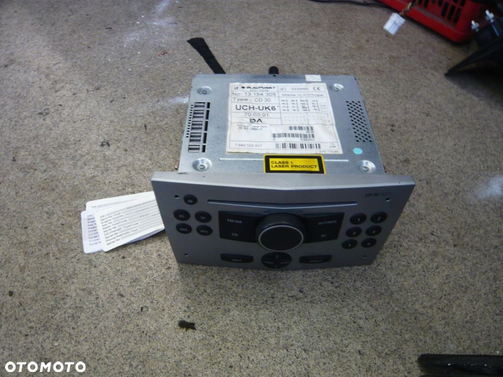 radio cd 13154305 opel astra h - 2