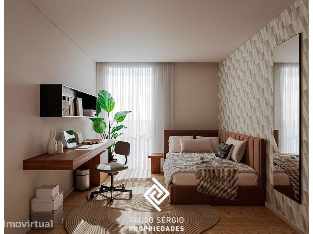 T2 Smart em construção no belíssimo empreendimento Oporto Plaza, Pa... - Grande imagem: 2/7