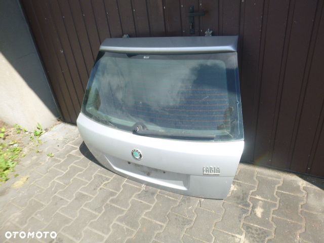 KLAPA TYŁ TYLNA KOMPLETNA SKODA FABIA I HB KOLOR 9201 - 4