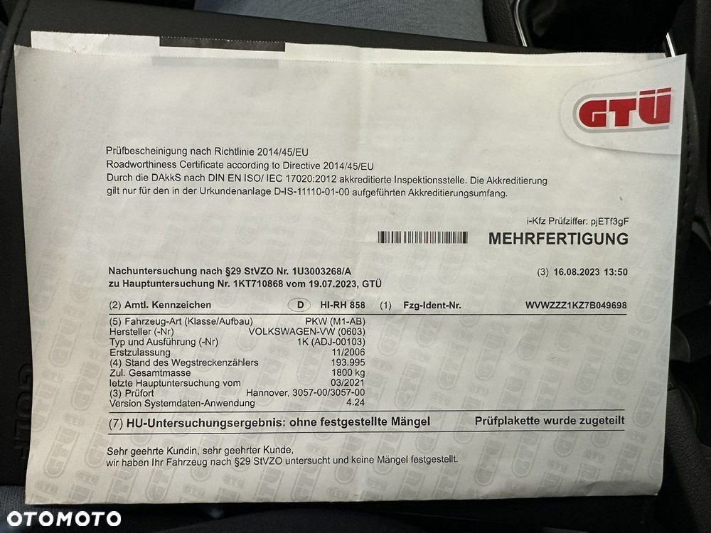 Volkswagen Golf 1.6 Trendline - 15