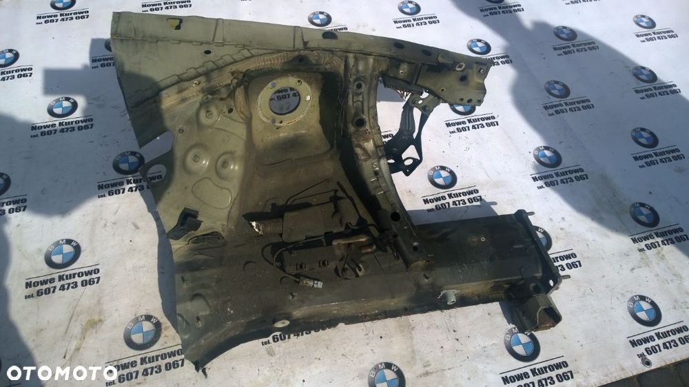 BMW E87 Podłużnica Prawa Fartuch Cała Daleko Cięta - 6