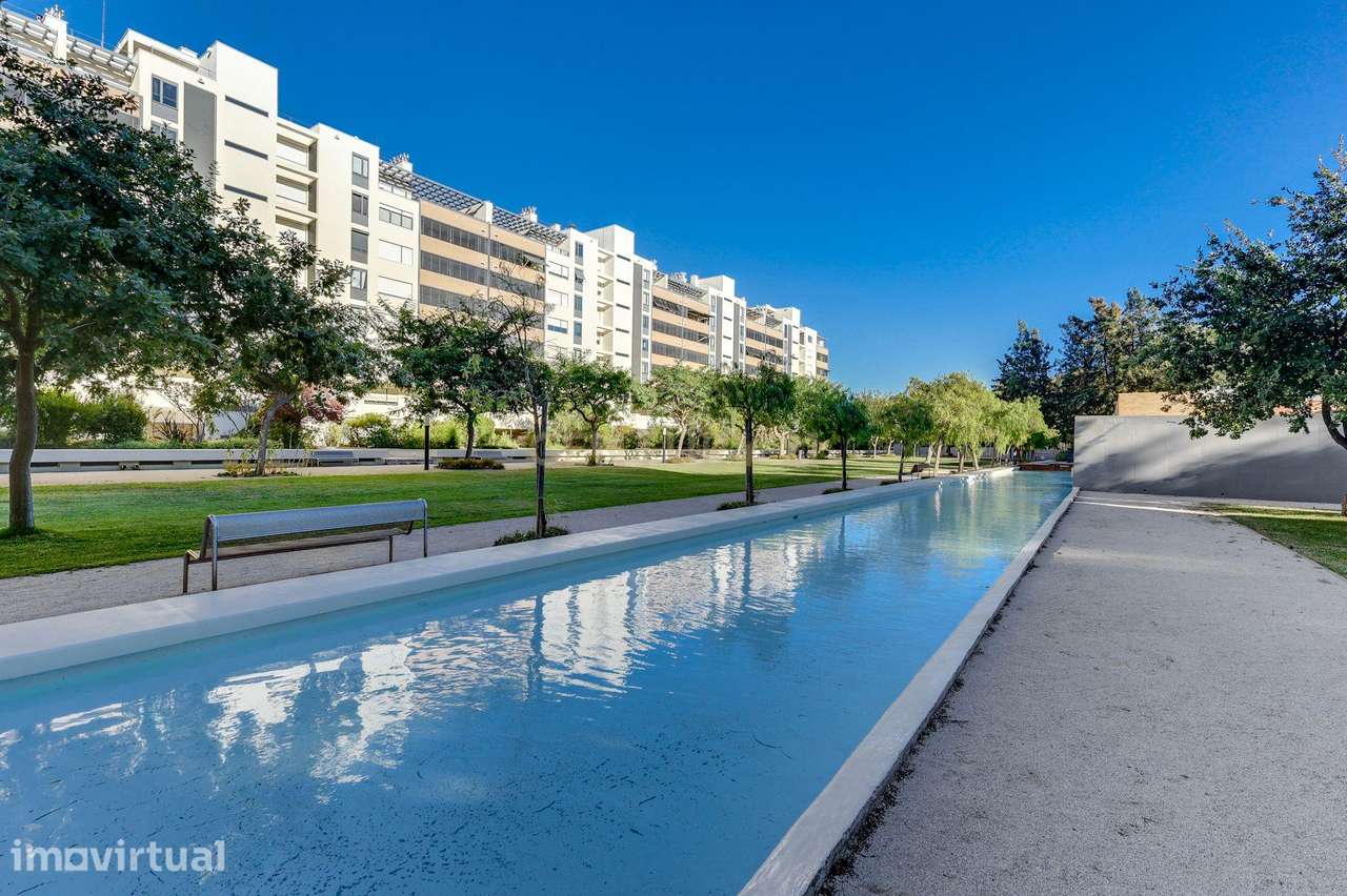 T2 com grande terraço no condominio das Laranjeiras em São Domingos de