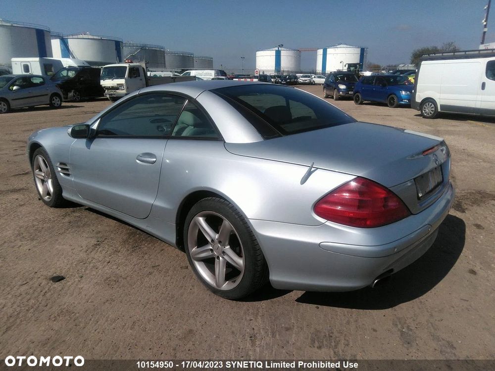 Maska Zderzak Reflektory Błotniki Wzmocnienie Belka Pas Przedni Lampy Mercedes SL500 SL350 R230 - 14