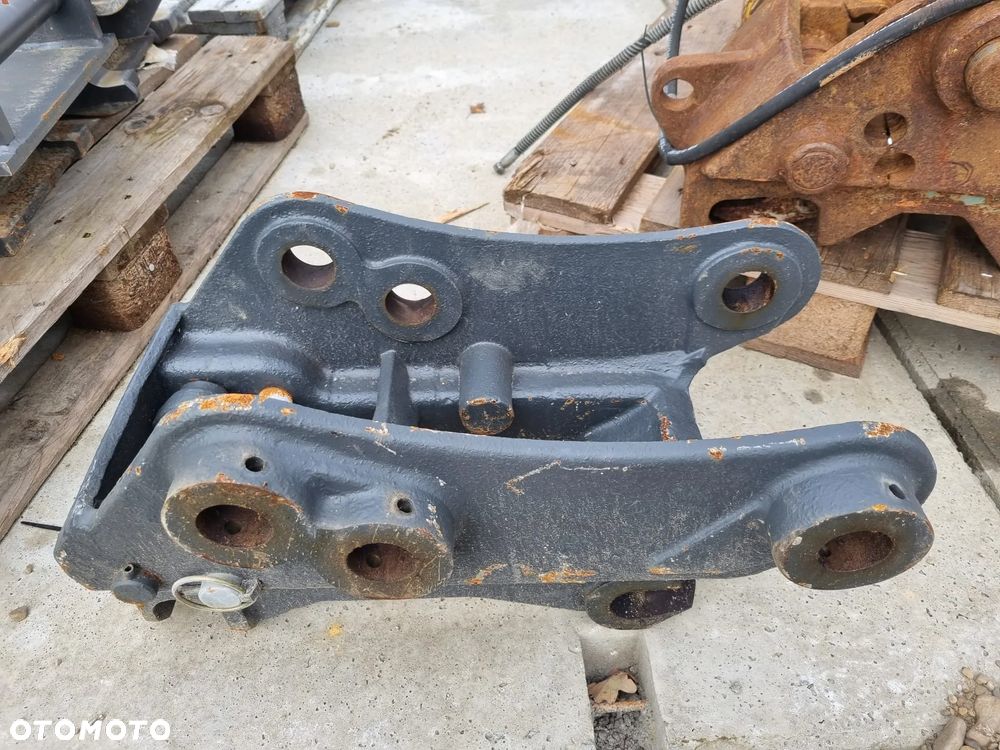 Nowe szybkozłącze Miller koparko ładowarka JCB KOMATSU FORD FIAT 3CX 4CX do koparki sworzeń 45mm do koparko ładowarki - 2