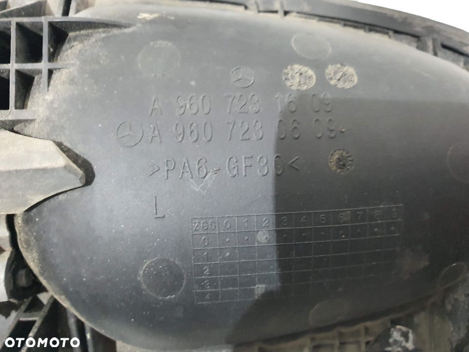 KLAMKA ZEWNĘTRZNA DRZWI LEWA MERCEDES ACTROS A 9607230609 - 2