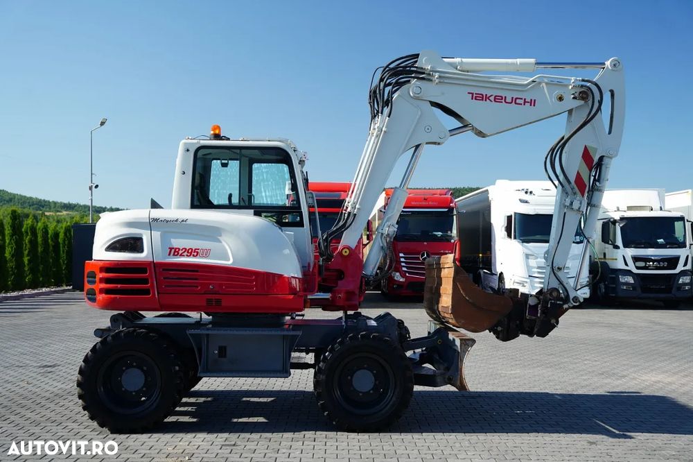 Takeuchi TB 295 W / EXCAVATOR PE ROȚI / 2016 / - 12