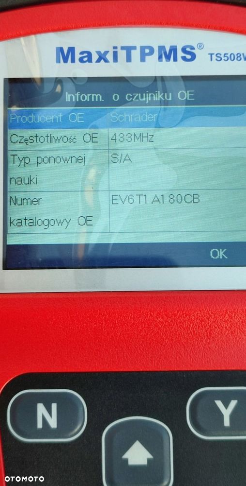 Czujniki Ciśnieni Oryg. Ford EcoSport DR3V-1A180-BA BB5T-1A150-AA Komplet - 8