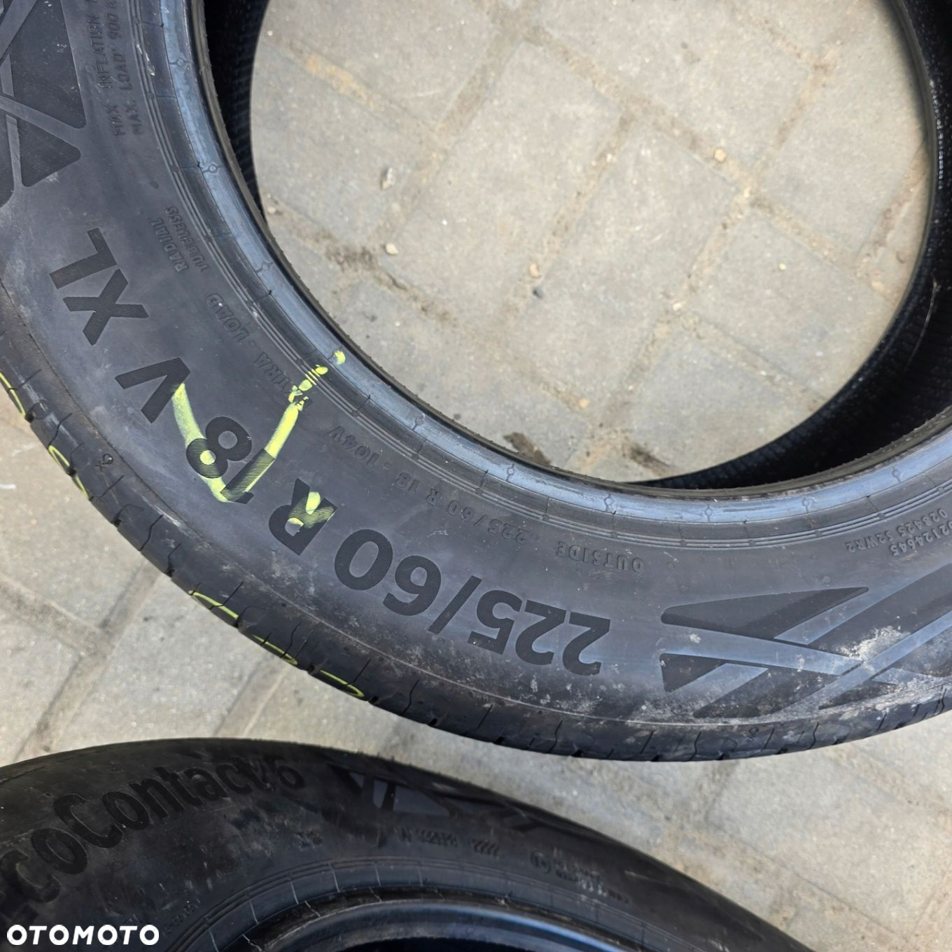 CONTINENTAL ECOCONTACT 6 225/60R18 104V 22R 4X - 7