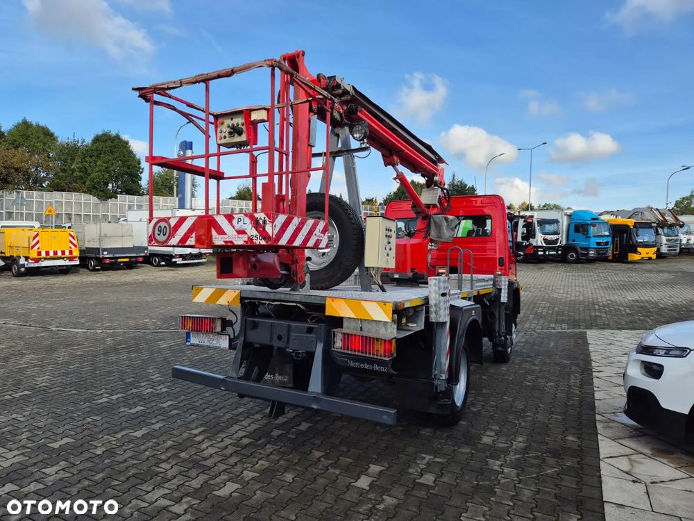 Mercedes-Benz Atego 918 / 4X4 / ZWYŻKA / MAX 18M / 200KG ŁADOWNOŚĆ / STAN BARDZO DOBRY / SERWISOWANY / BEZWYPADKOWY / NISKI PRZEBIEG! - 8
