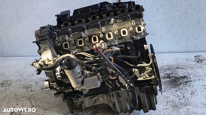 Dezmembrari Bmw E60 525d M57 Motor fara Accesorii Electromotor Alternator Rampa Termoflot Furtun Conducta Teava Pompa apa Termostat - 1