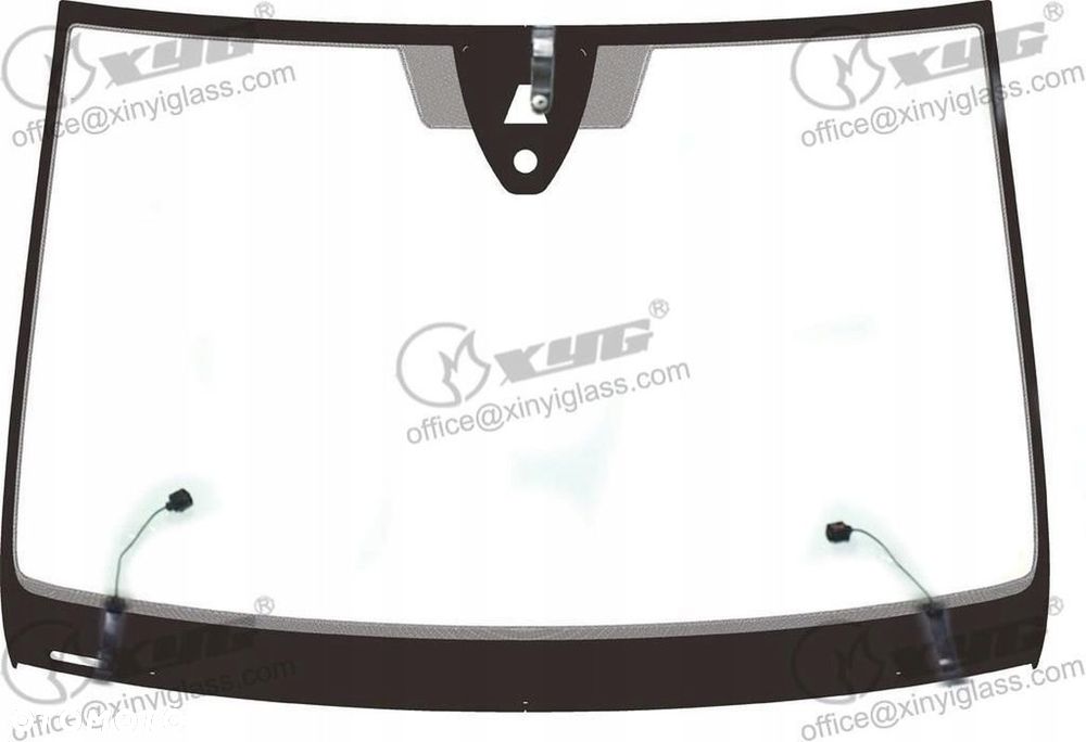 SZYBA CZOŁOWA VOLKSWAGEN TOURAN 2015- AKU+KAM+OGRZ+SENS