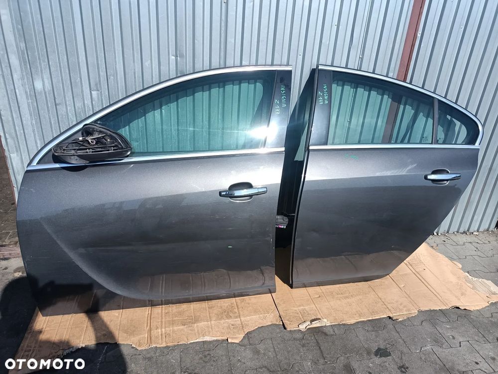 DRZWI LEWY PRZÓD TYŁ PRAWY PRZÓD TYŁ OPEL INSIGNIA A SEDAN