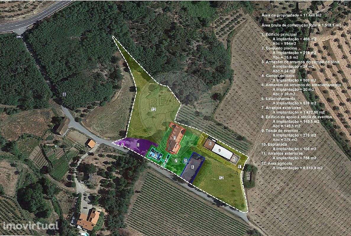 Moradia T10 para venda - Grande imagem: 3/46