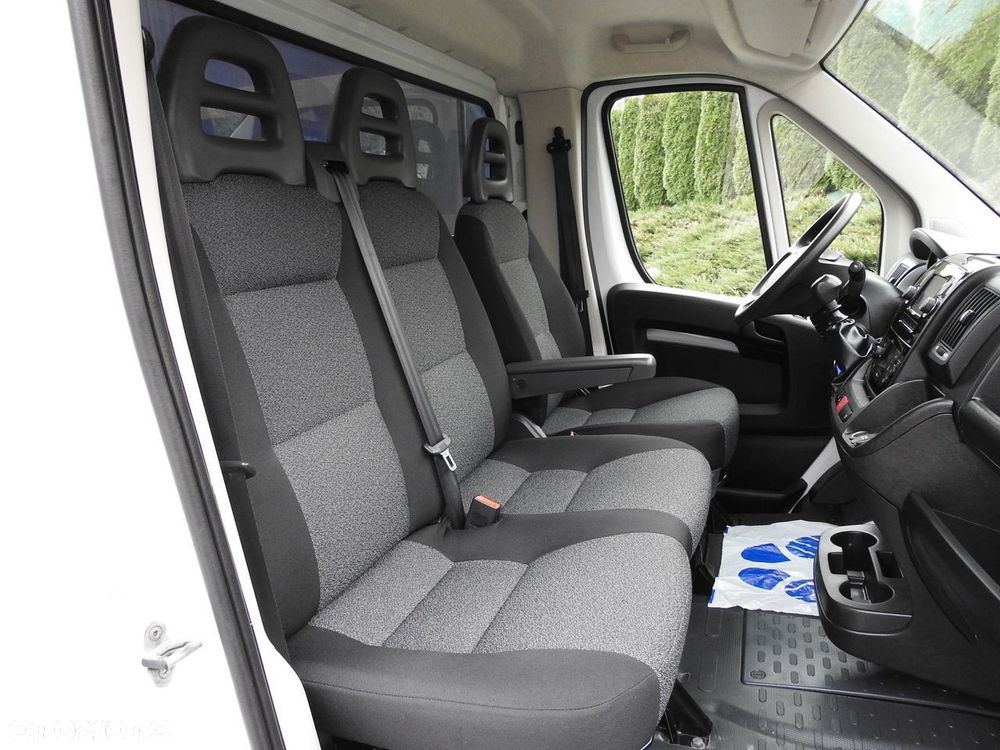 Fiat DUCATO PLANDEKA 10 PALET WEBASTO KLIMATYZACJA TEMPOMAT NAWIGACJA  180KM - 40