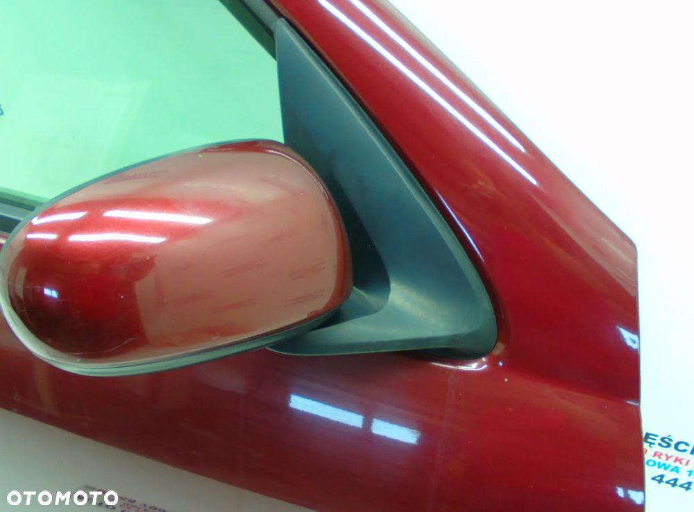 Nissan Almera N16 AX5 Drzwi Prawy Przód  Lusterko Boczek Zamek Klamka Podnośnik Szyba - 4