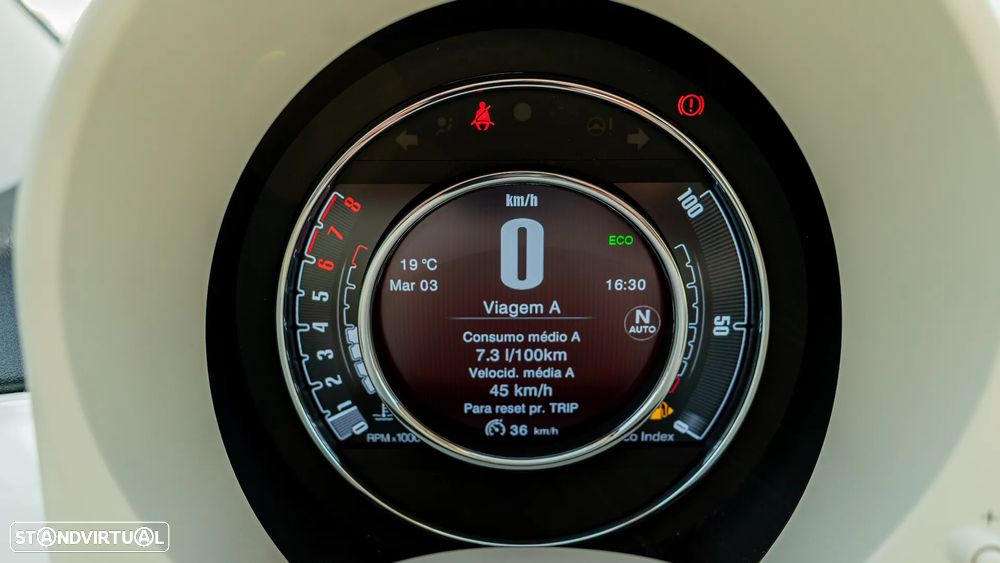 Fiat 500C 1.2 Lounge MTA - 19