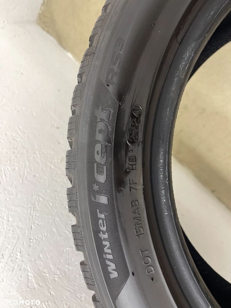 2X OPONY ZIMOWE 2 SZT 225/50R17 2017R HANKOOK WINTER ICEPT RS3 8.0MM 24ROK - 5