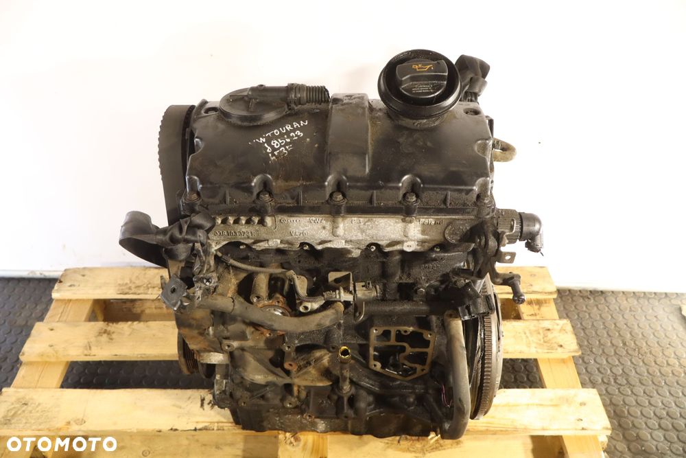 SILNIK  VOLKSWAGEN TOURAN I 1.9TDI 100KM AVQ TEST - 7