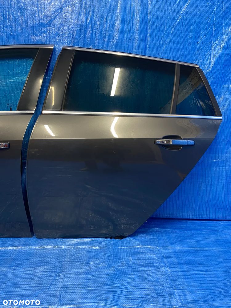 OPEL INSIGNIA A DRZWI LEWE LEWY PRZÓD PRZEDNIE TYŁ TYLNE SZARE Z177 KOMPLETNE - 6