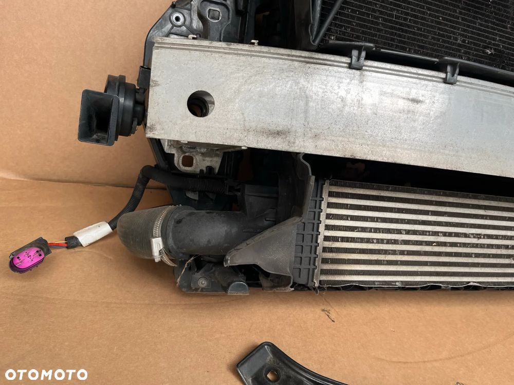 PAS PRZEDNI AUDI Q3 LIFT 8U0 WZMOCNIENIE Q3 8U0 2.0TDI 1.4TFS CHŁODNICE - 4