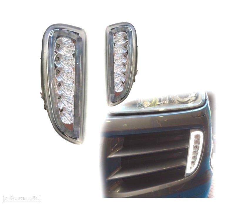 KIT DE LÂMPADAS LED DE LUZ DIURNA PORSCHE CAYENNE - 1