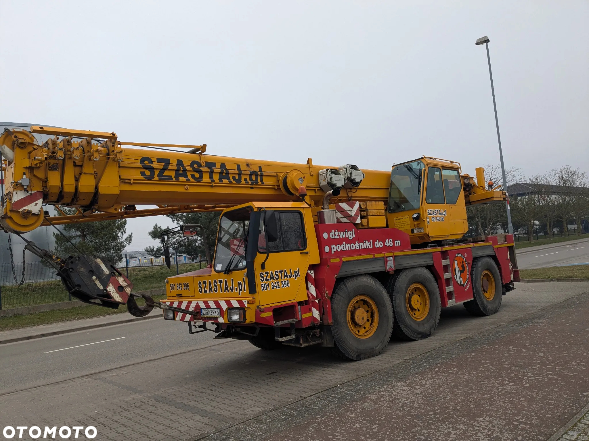 Liebherr 1050/1 Dźwig 50 ton Żuraw Samojezdny Bocian Teleskop 40 +16 m - 11