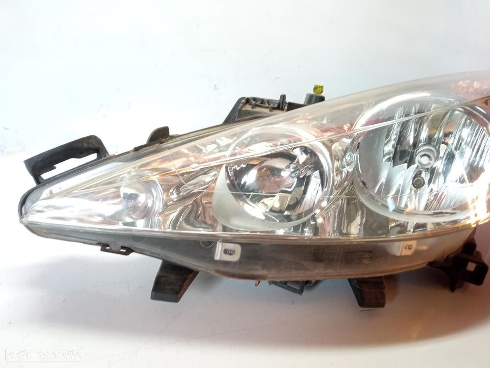 FAROL ESQUERDO PEUGEOT 207 2007 -620895 - 3