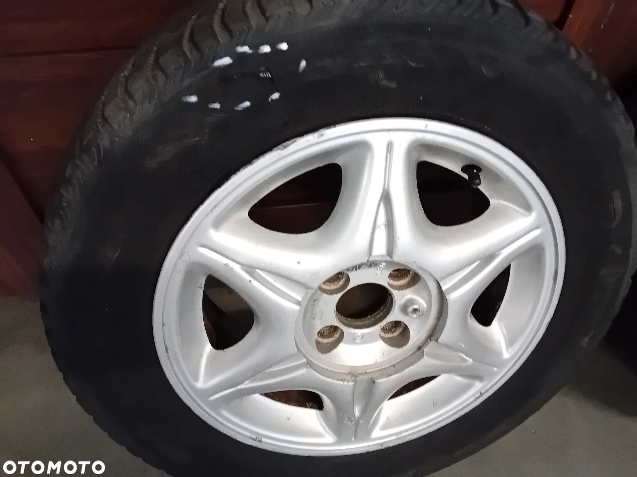 alufelgi 195/65 R15 Renault Laguna I opony zima jedna opona do wyrzucenia - 2
