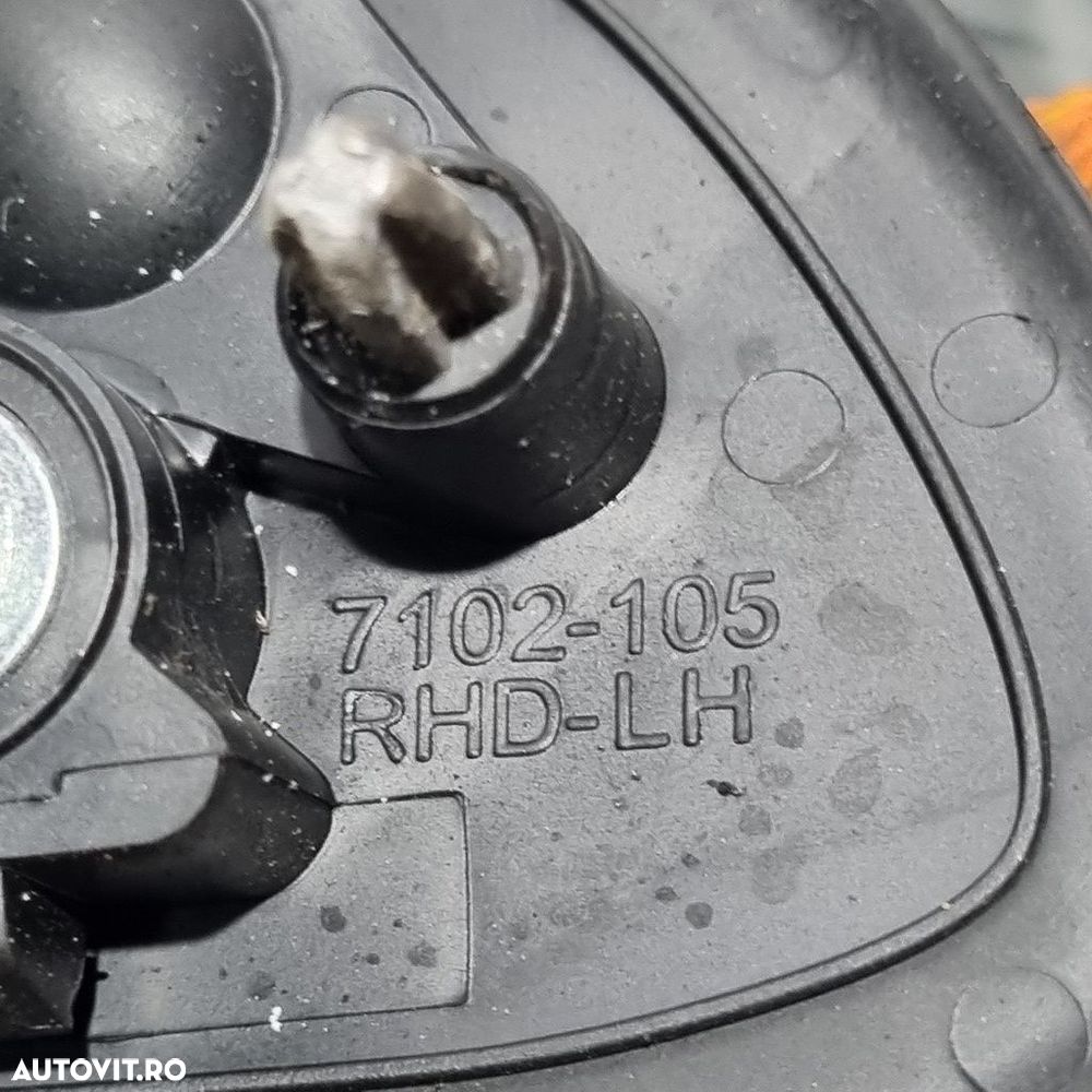 Oglinda stanga Suzuki SX4 S - Cross II 2013 - 2016 4 Usi Alb ZNL (1410) Cu rabatare ... - 4