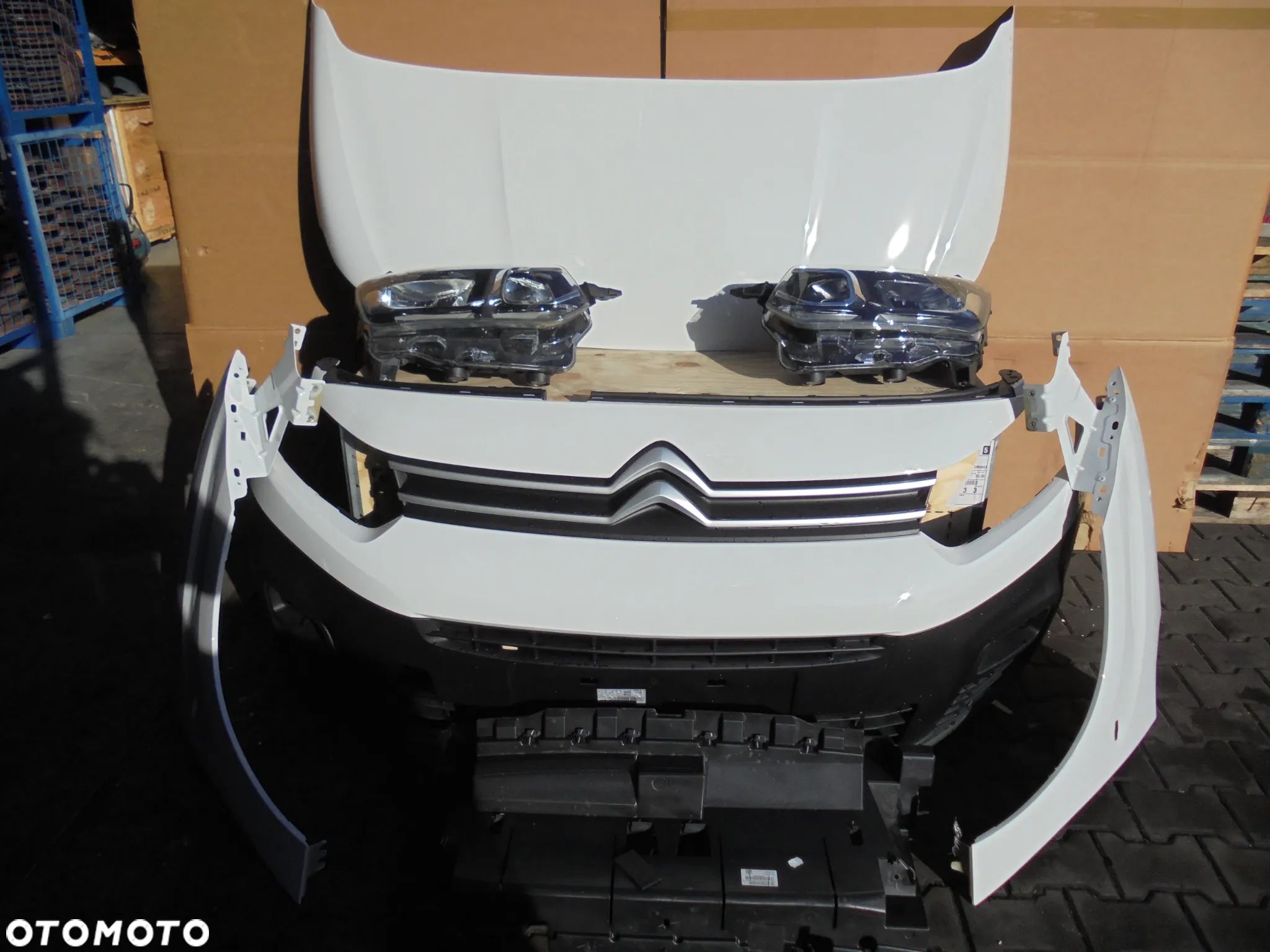 PRZÓD KOMPLETNY CITROEN BERLINGO OD 2019R- BIAŁY - 1