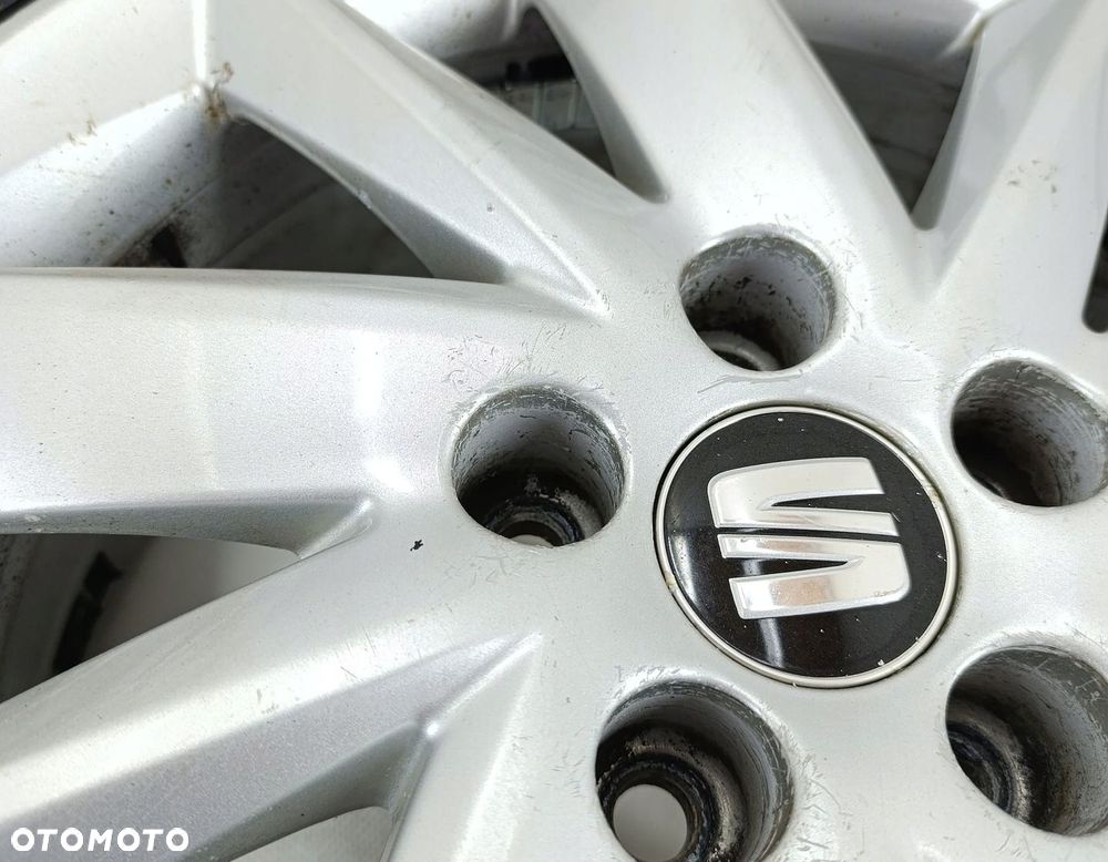 KOŁA FELGI ALUMINIOWE KOMPLET SEAT IBIZA IV 6J 1.2 6J0601025M - 5