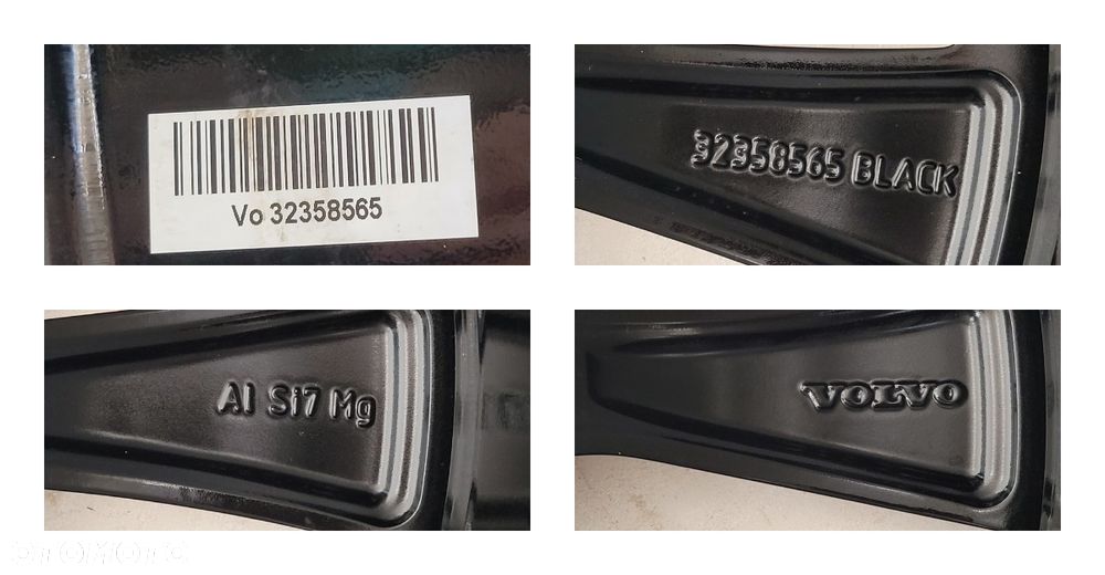FELGA VOLVO XC90 II 9x20 20 ET38,5 5x108 63,4 32358565 - 13