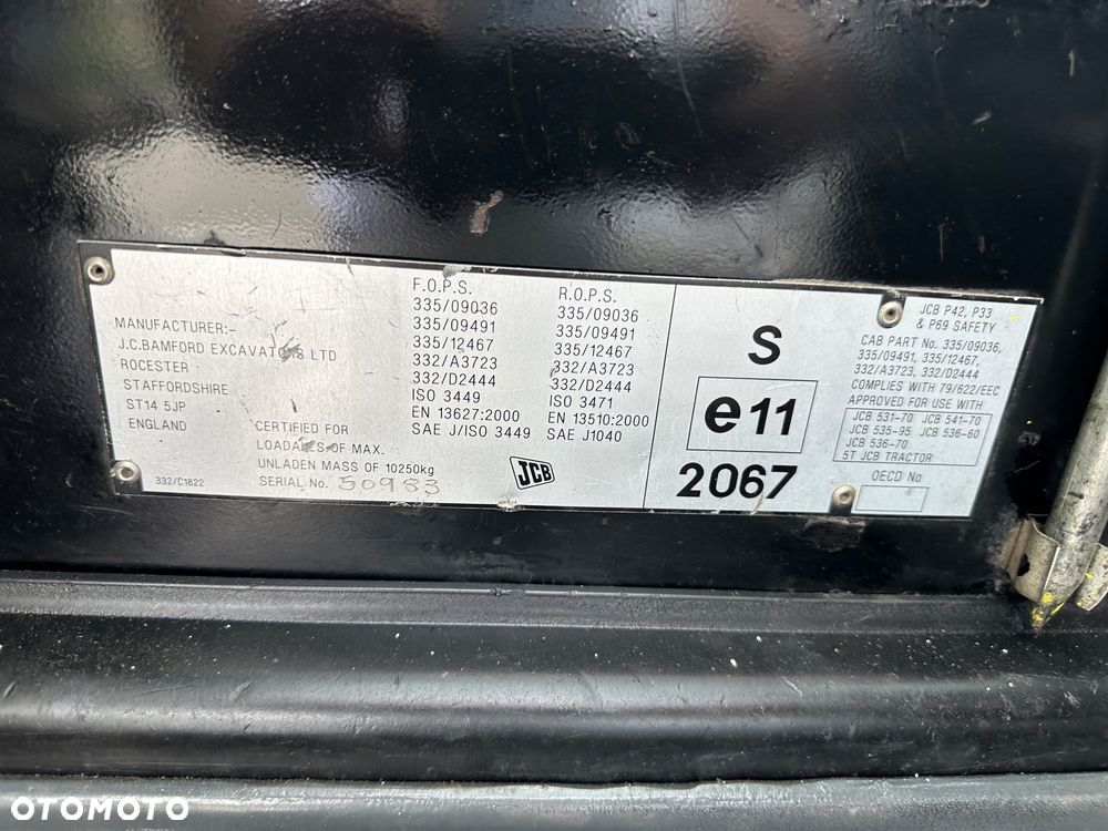 JCB Agri 535-95 535-75 ładowarka teleskopowa merlo - 14