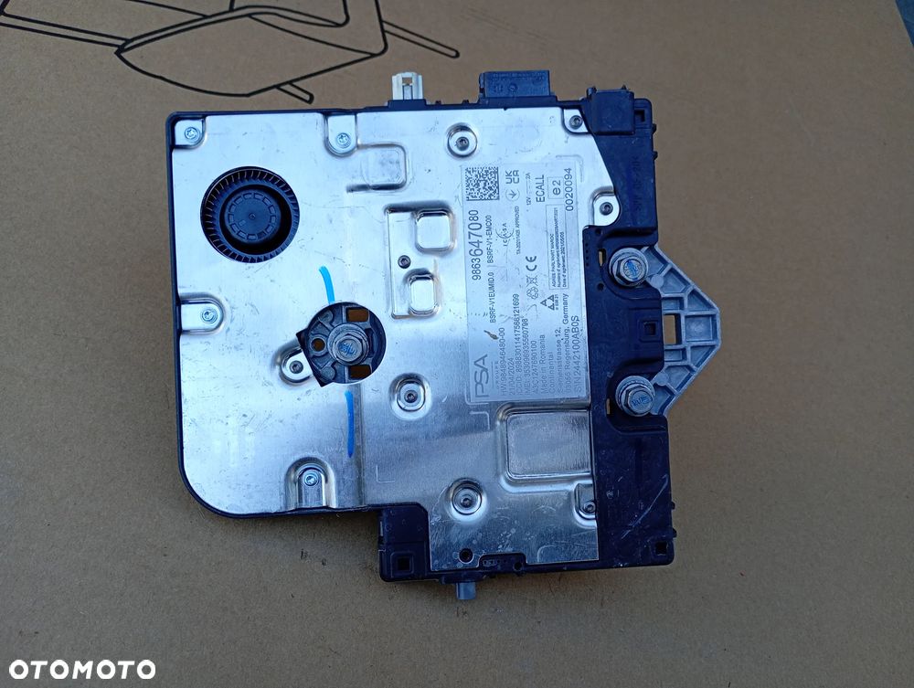 NAWIGACJA NAVI RADIO FABRYCZNA ORYGINAŁ 9837721380 9863647080 PEUGEOT 208 II 24R - 8