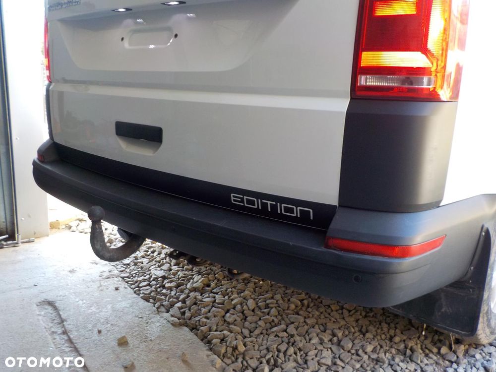VW T6 T6.1 KOMPLETNY TYŁ KLAPA ZDERZAK PDC LAMPY ŚLIZGI BIAŁY LB9A - 5