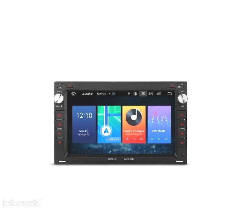 AUTO RÁDIO GPS ANDROID 12 VOLKSWAGEN VW SKODA SEAT - 3