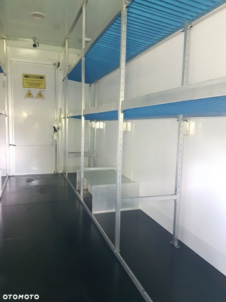 Iveco DAILY KONTENER NISKOPODŁOGOWY 4,44x2,23x2,42 SKLEP FOODTRUCK BAR KLIMA KONIOWÓZ KAMPER 35S14 KRAJOWY - 38