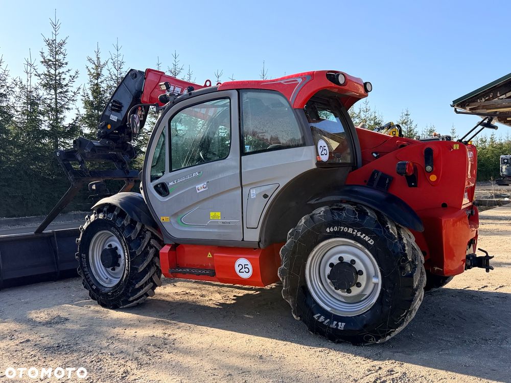 Manitou Ładowarka teleskopowa Manitou Mlt 840 137 PS łyżka widły Merlo 42.7 TF 737 130 Jcb 541-70 Bobcat TL 38.70 rolnicza budowlana KLIMA zaczep hydr - 26