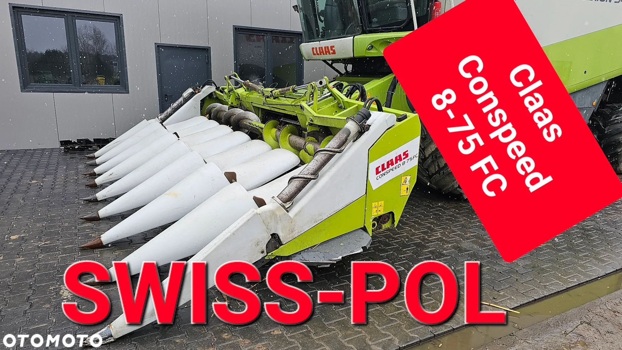 Claas CONSPEED 8-75 FC Przystawka do Kukurydzy CONSPED 6-75 FC Capello Quasar Dominoni SL - 1