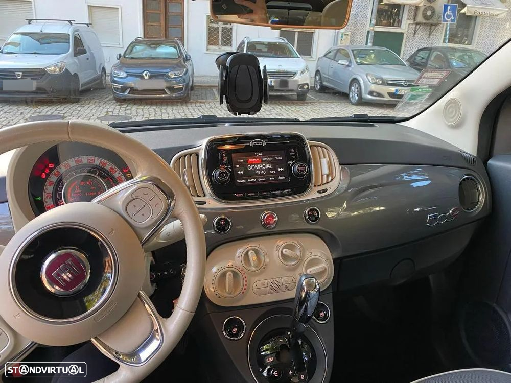 Fiat 500C 1.2 Lounge Dualogic - 7