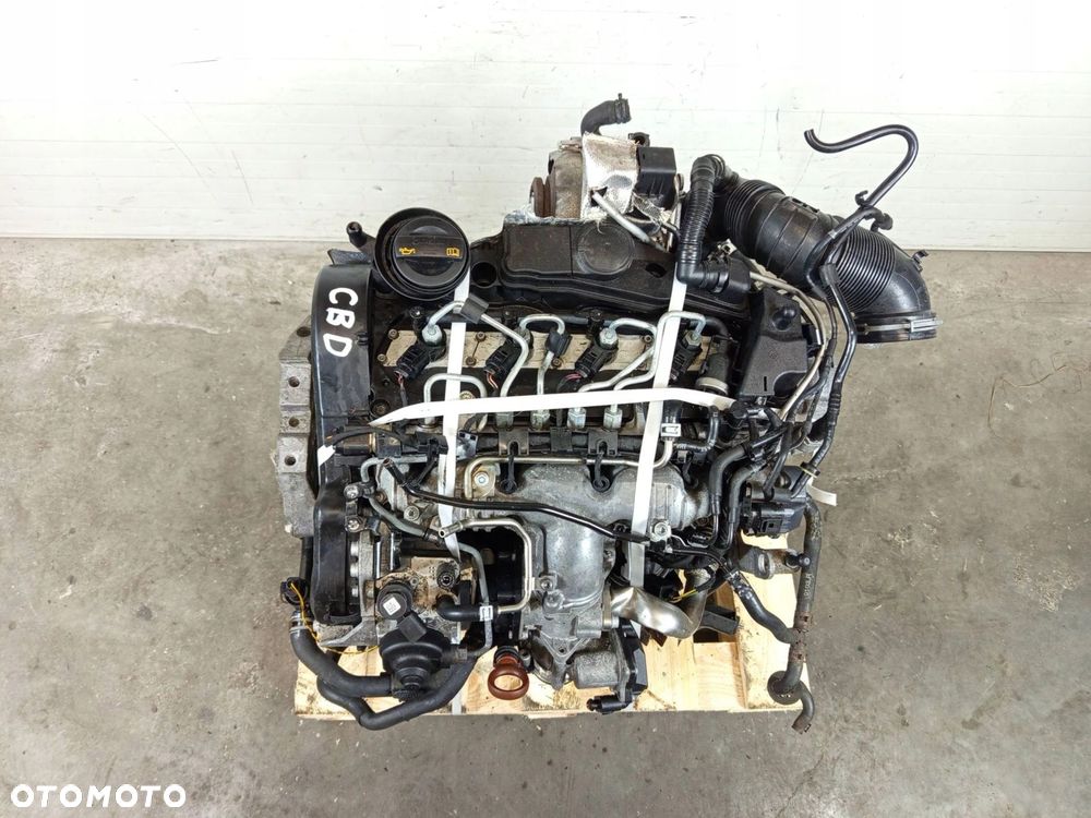 SILNIK KOMPLETNY CBD GOLF VI 2.0 TDI AUDI A3 PASSAT B6 - 2
