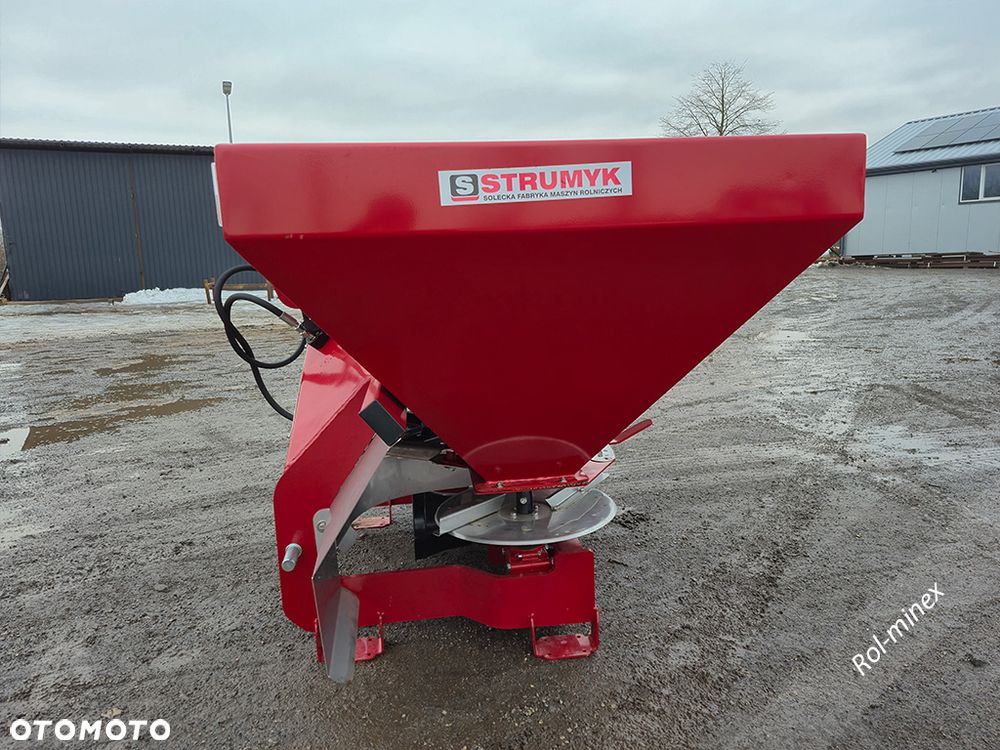 Hydraulika + plandeka Rozsiewacz do nawozów Strumyk Tytan Transport - 2