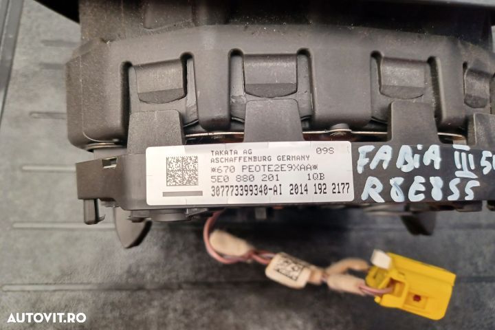 Airbag volan / sofer 5E0880201 Skoda Fabia NJ [2014 - 2018] Hatchback - 5
