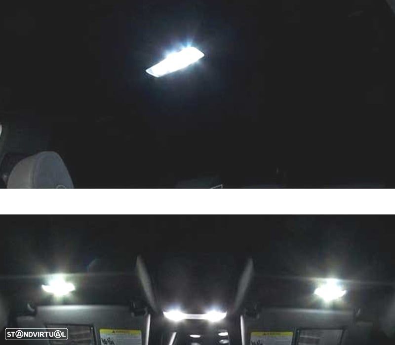 KIT 16 LAMPADAS LED INTERIOR PARA VOLKSWAGEN VW GOLF 5 GTI 06-09 - 3