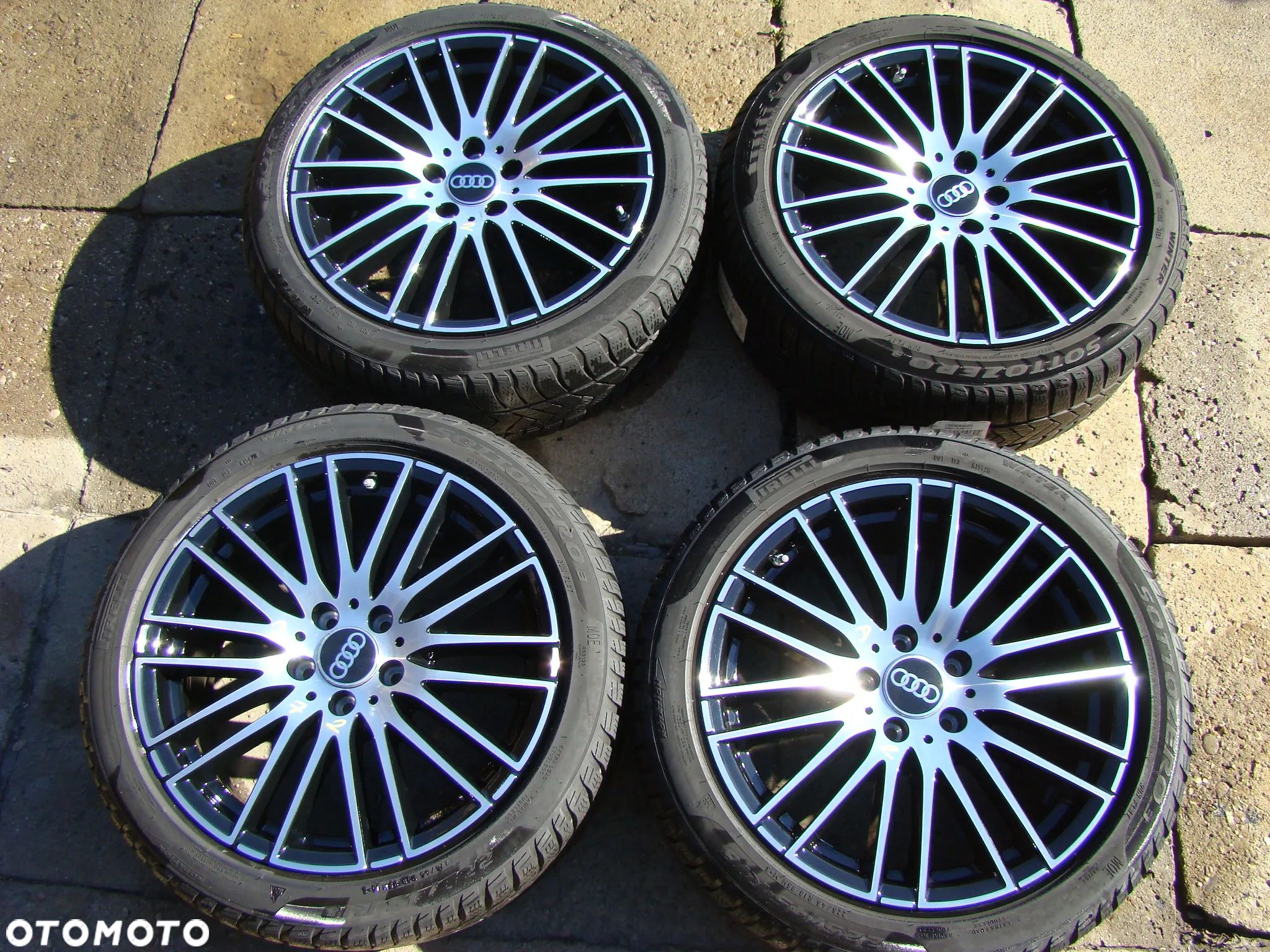 a472 5x112 Audi A4 B8 B9 A3 8Y Allstreet TT 8S 8J Q2 7,5jx18 et40 opony zima 225/45 - 1