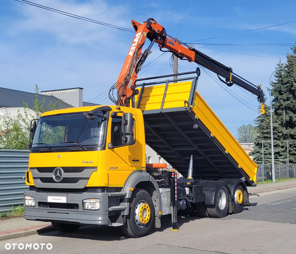 Mercedes-Benz AXOR 2529 L HDS NOWY KIPER WYWROTKA 3 oś SKRĘTNA