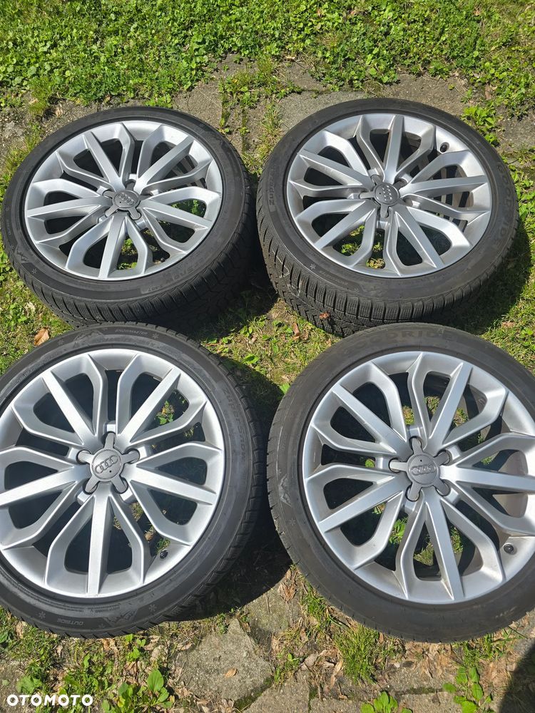 Alufelgi + opony alumioniowe oryginalne AUDI OE 19" 8,5x19 ET45 5x112 A4 A6 A7 VW - 1