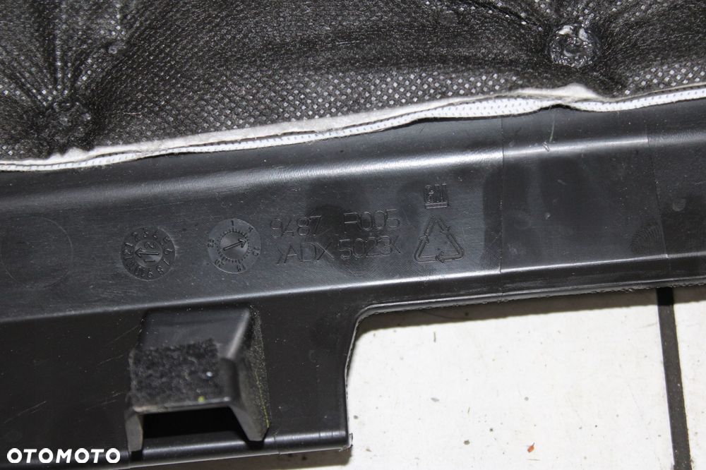 OPEL AMPERA CHEVROLET VOLT 10R- TAPICERKA OSŁONA KLAPY BAGAŻNIKA - 11