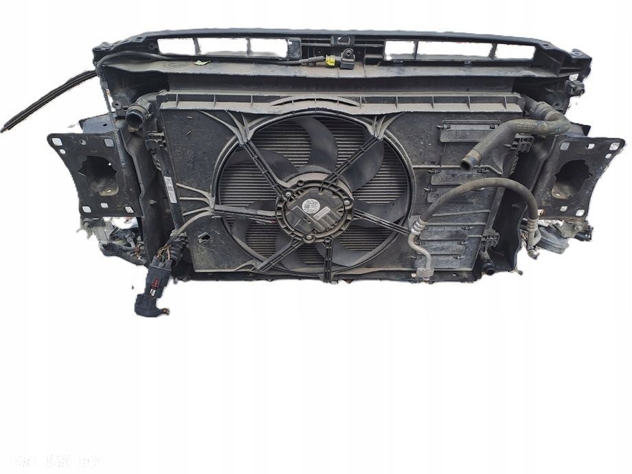 vw golf vii 12-16r pas przedni wzmocnienie kompletny chłodnice 2.0 tdi - 4